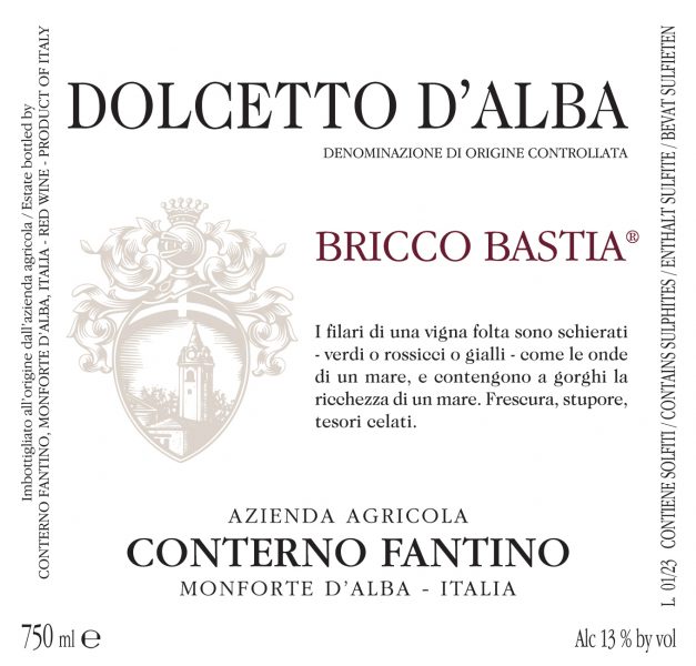 Dolcetto dAlba Bricco Bastia Conterno Fantino