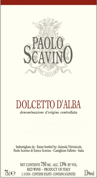 Dolcetto dAlba Paolo Scavino