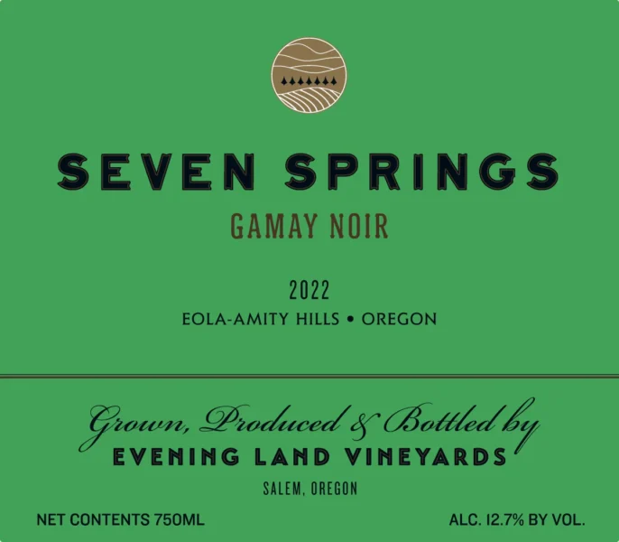 Gamay Noir Seven Springs