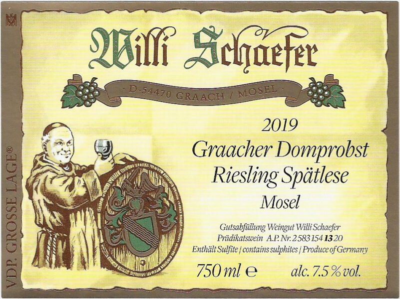 Graacher Domprobst Riesling Sptlese 13 Auction