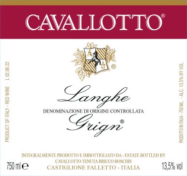 Langhe Grignolino 'Grign'