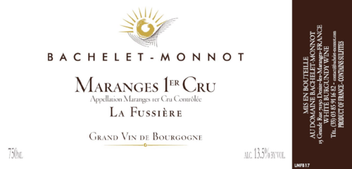 Maranges Blanc 1er 'La Fussiere'