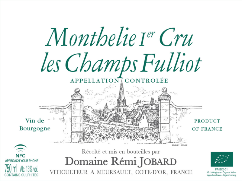 Monthelie Blanc 1er Les Champs Fuilliots