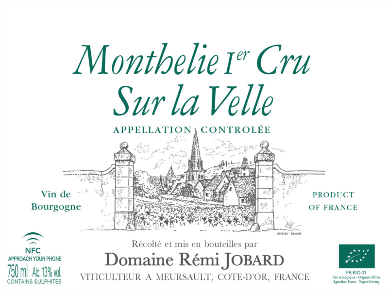 Monthelie Blanc 1er Sur la Velle