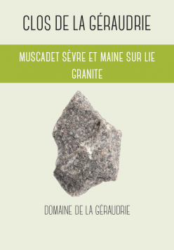 Muscadet Sevre et Maine 'Clos de la Geraudrie Granite'