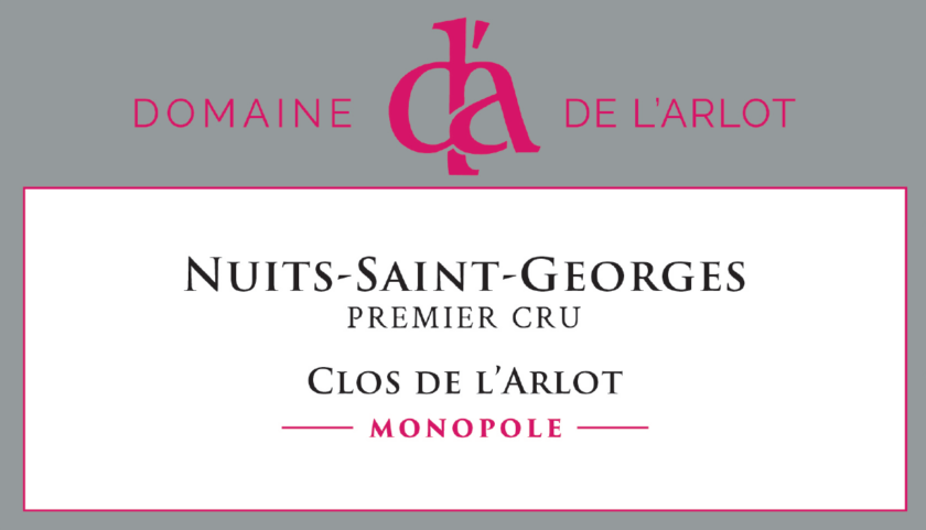 Nuits St Georges 1er Blanc Clos de LArlot Domaine de LArlot