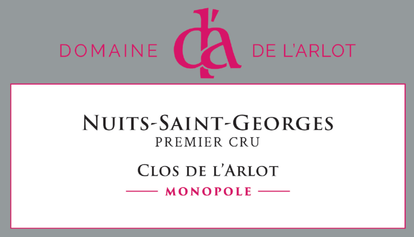 Nuits St Georges 1er Clos de LArlot Domaine de LArlot