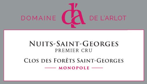 Nuits St. Georges 1er 'Clos des Forets St. Georges'