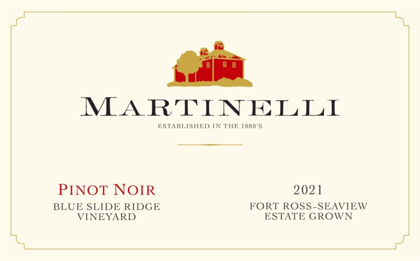 Pinot Noir Blue Slide