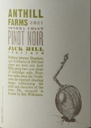 Pinot Noir Jack Hill