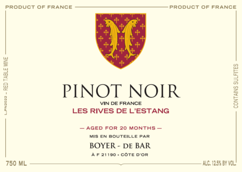 Pinot Noir 'Les Rives de L'Estang'