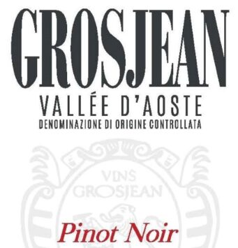 Pinot Noir Vallee d'Aoste, Grosjean