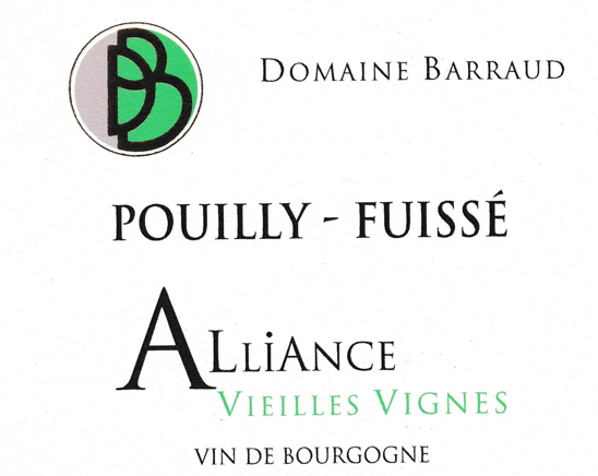 PouillyFuisse Alliance VV Domaine Daniel et Julien Barraud