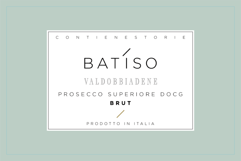 Prosecco Superiore Brut Valdobbiadene DOCG Batiso