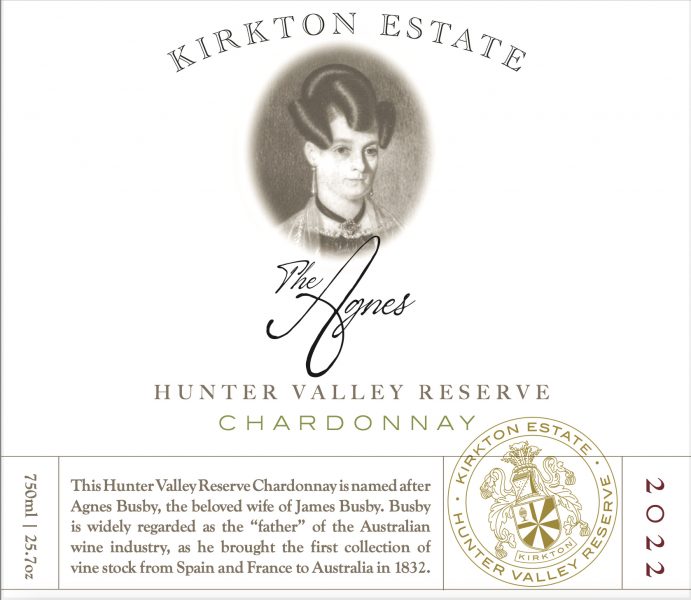 Reserve Chardonnay The Agnes Kirkton Estate