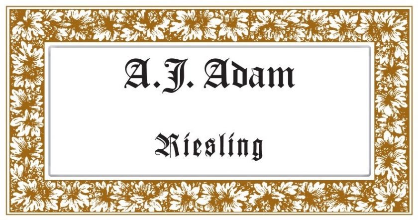 AJ Adam Riesling Trocken