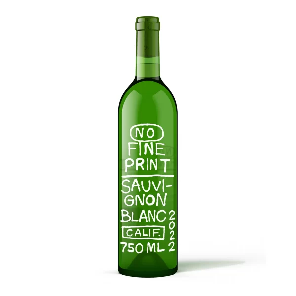 Sauvignon Blanc No Fine Print