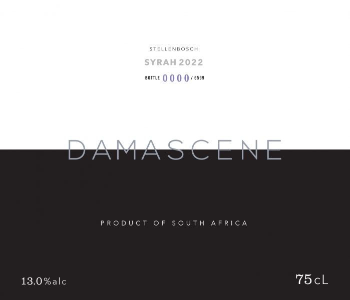 Syrah Stellenbosch Damascene