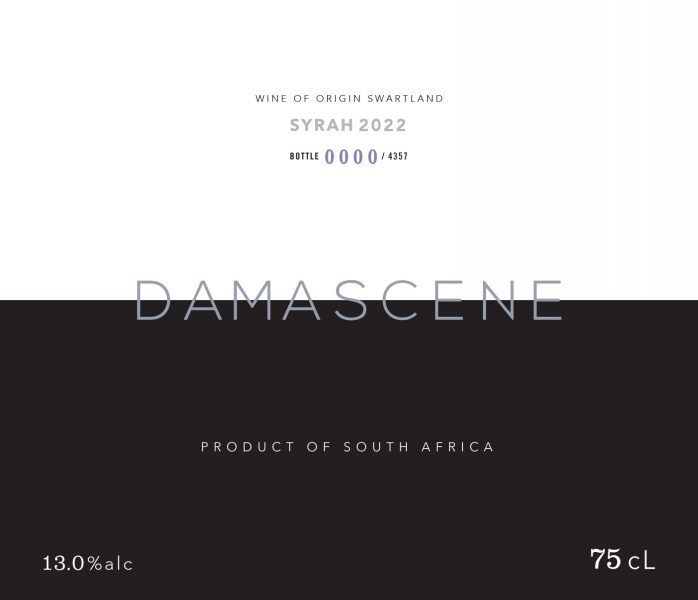 Syrah Swartland Damascene