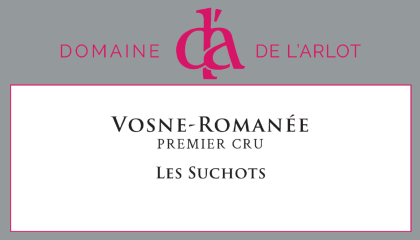 VosneRomanee 1er Les Suchots Domaine de LArlot