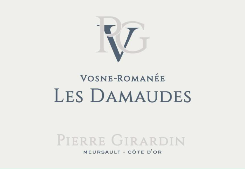 VosneRomanee Les Damaudes Pierre Girardin