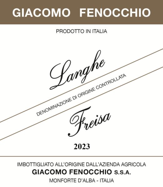 Langhe Freisa Giacomo Fenocchio
