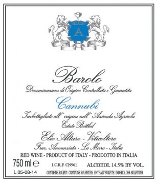 Barolo 'Cannubi'