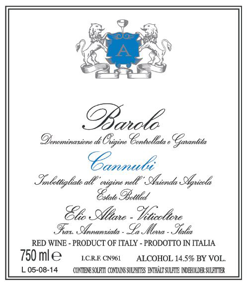 Barolo Cannubi Altare