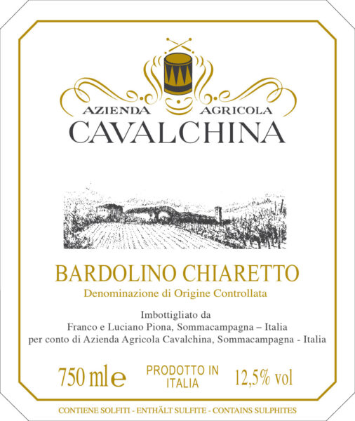Bardolino Chiaretto Rose Cavalchina