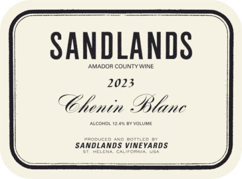 Chenin Blanc 'Amador County'