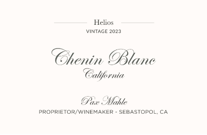 Chenin Blanc 'Helios'