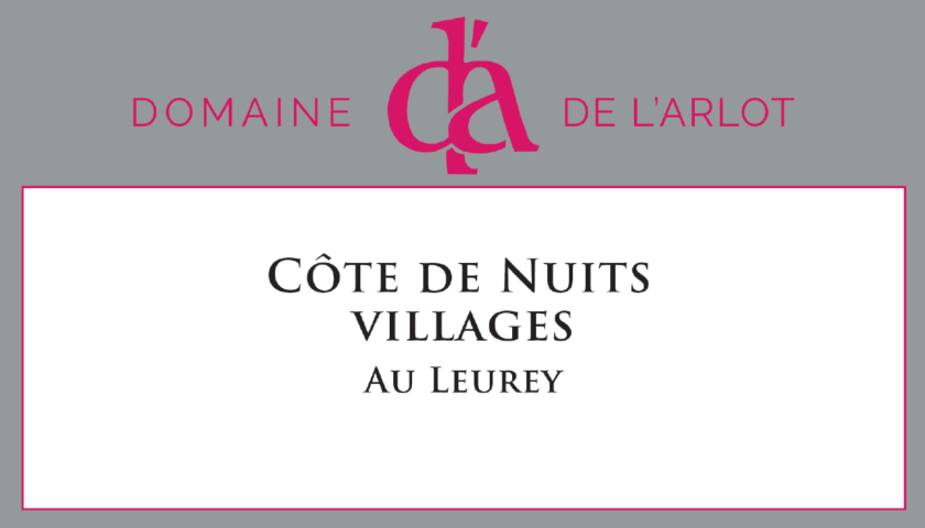Cote de Nuits Villages Blanc Au Leurey