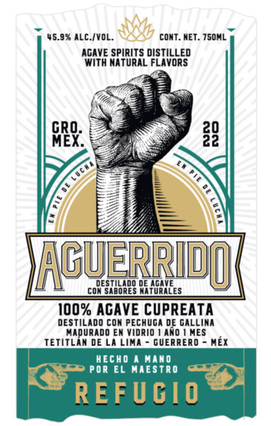 Destilado de Agave Cupreata Pechuga Refugio Calzada