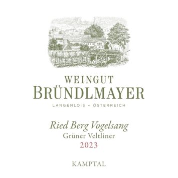 Ried Langenloiser Berg Vogelsang Kamptal DAC Grüner Veltliner