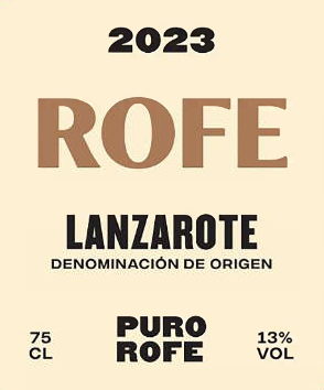 Lanzarote Blanco Rofe