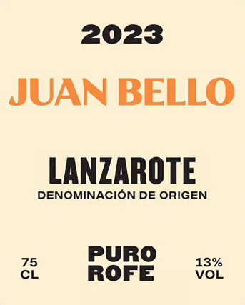 Lanzarote Blanco Juan Bello
