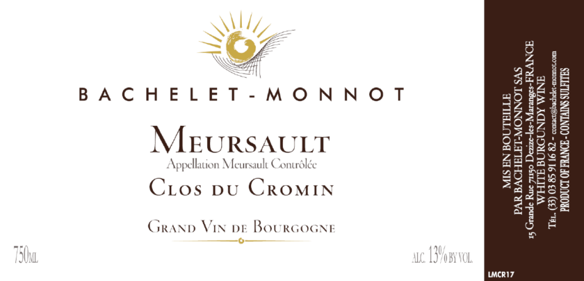 Meursault Clos du Cromin