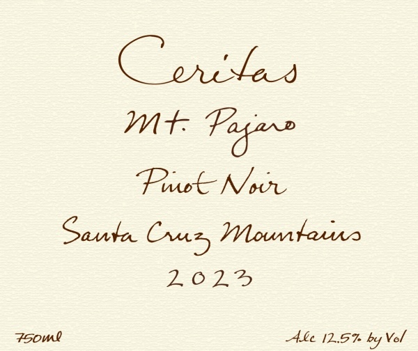 Pinot Noir Mt Pajaro