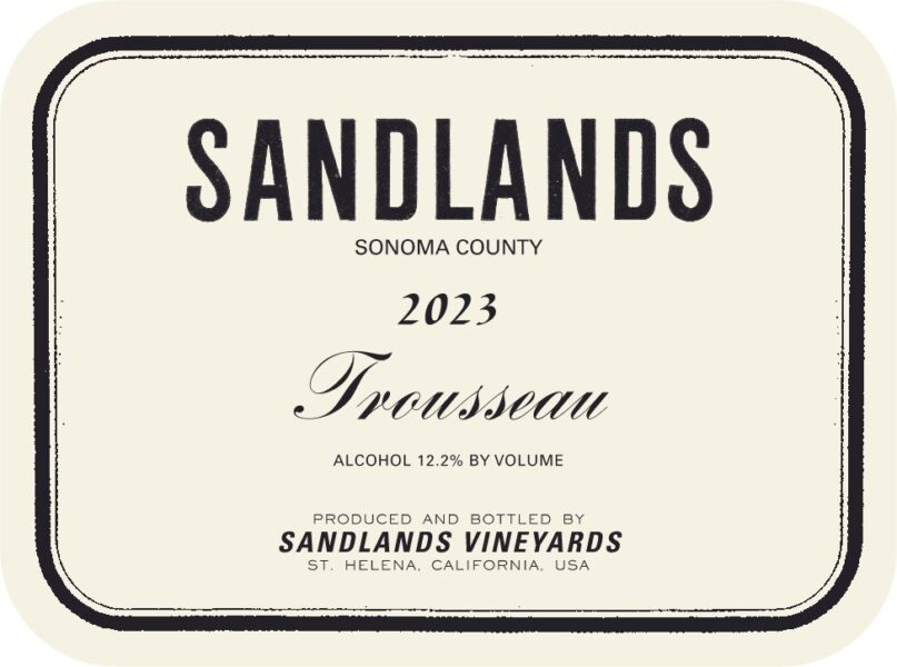 Trousseau Noir Sonoma Coast