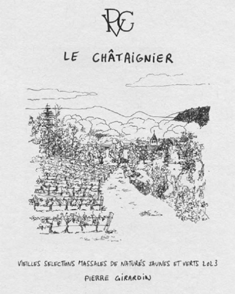 Vin de France Cotes du Jura Savagnin Le Chataignier