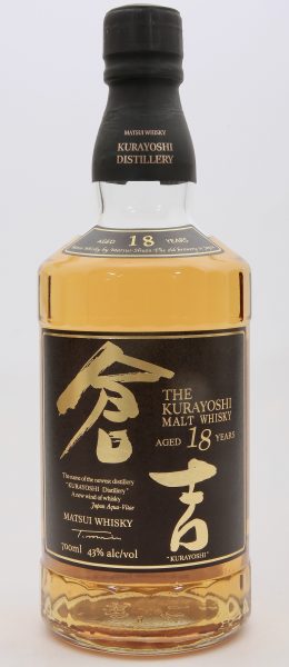 Malt Whisky Kurayoshi 18 Year