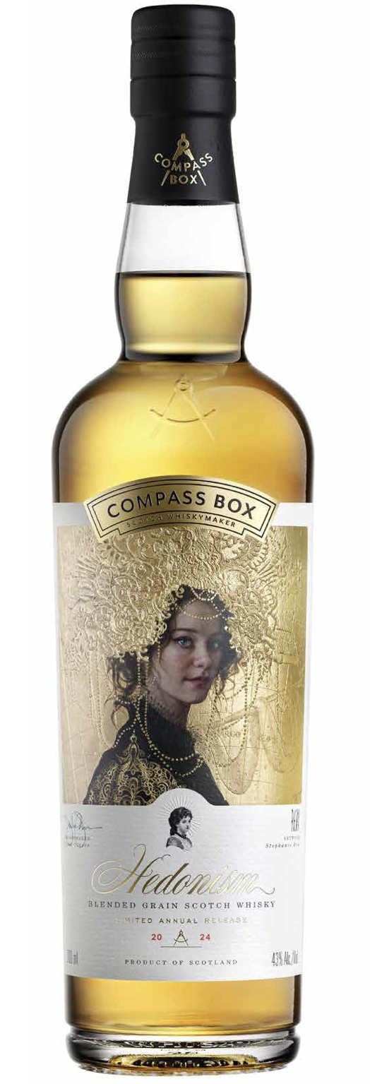 Grain Scotch Whisky, 'Hedonism - 2024', Compass Box