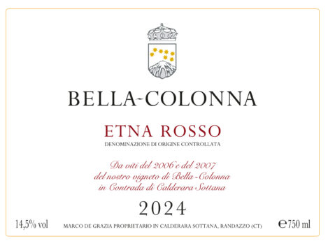 Etna Rosso DOC