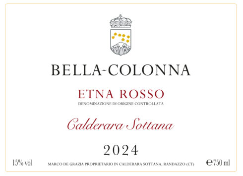 Etna Rosso DOC 'Calderara Sottana'