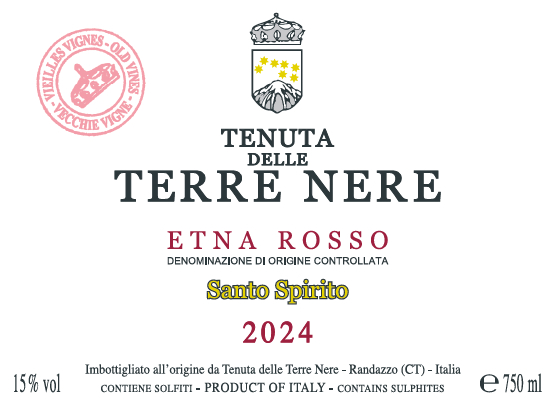 Etna Rosso Santo Spirito Terre Nere