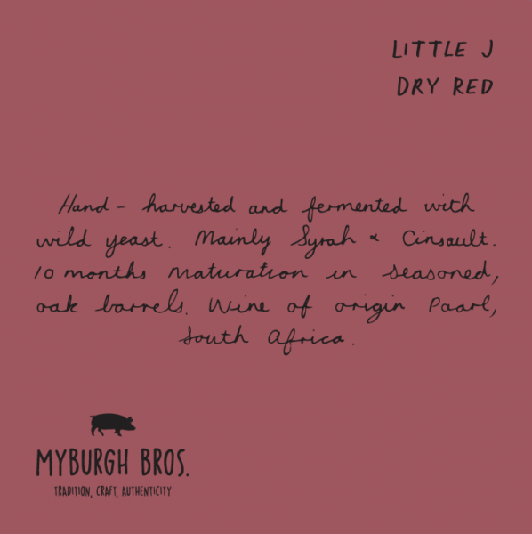Little J Red Myburgh Bros Joostenberg