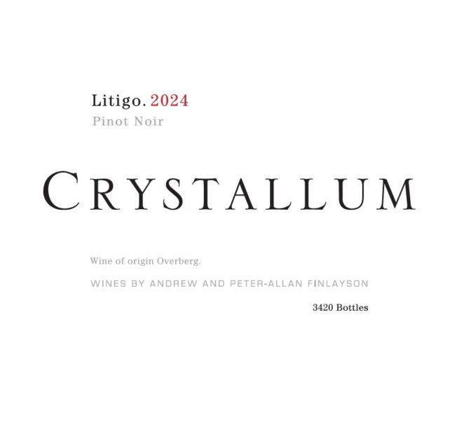 Pinot Noir Litigo Crystallum