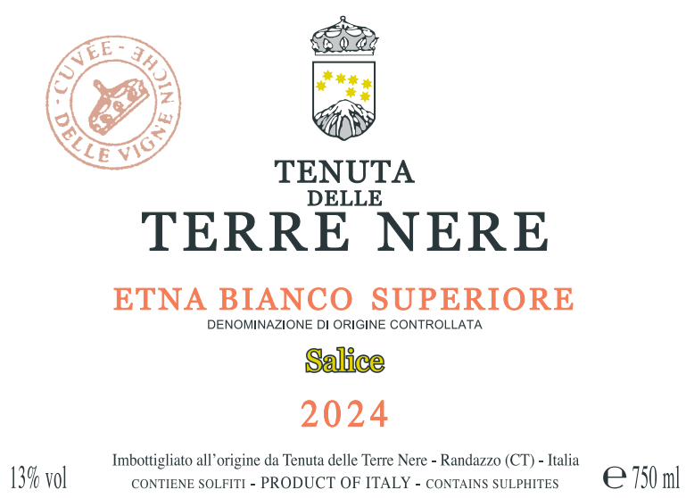 Etna Bianco Superiore Le Vigne Niche Salice