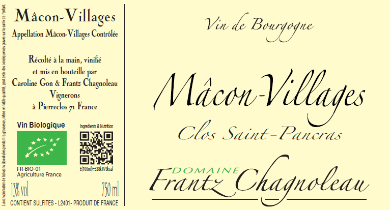 MaconVillages Clos Saint Pancras