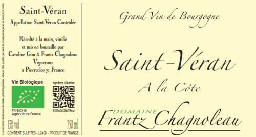 Saint-Veran 'A la Cote'